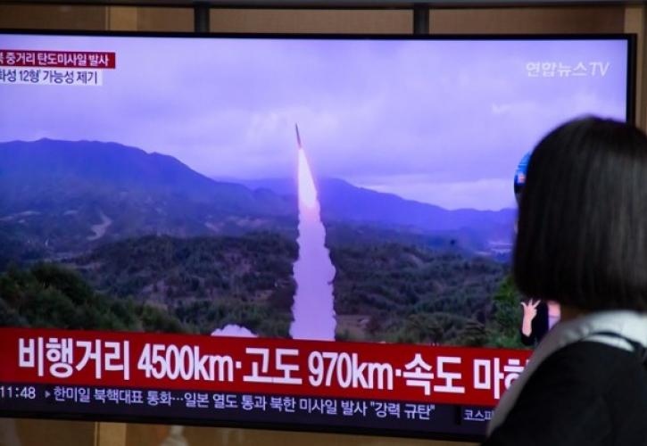 Βόρεια Κορέα: «Ξεκάθαρη κήρυξη πολέμου η αναχαίτιση πυραύλων μας από τις ΗΠΑ»