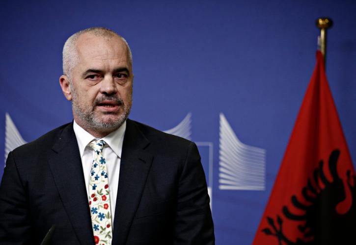 Έκθεση του πρωθυπουργού της Αλβανίας, Έντι Ράμα, στο Ζάππειο Μέγαρο