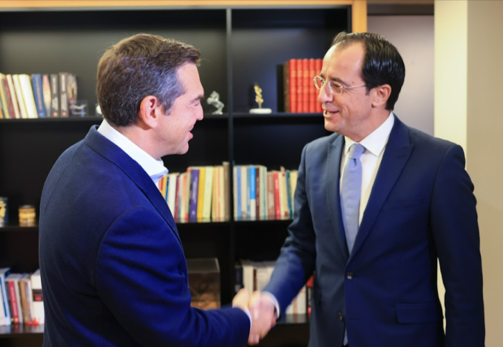Οι εξελίξεις στο Κυπριακό στη συνάντηση του Τσίπρα με τον Νίκο Χριστοδουλίδη
