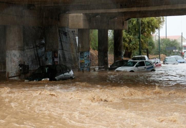 Κακοκαιρία στην Κρήτη: Μήνυμα από το 112 στο Λασίθι - Ένας νεκρός στο Ηράκλειο