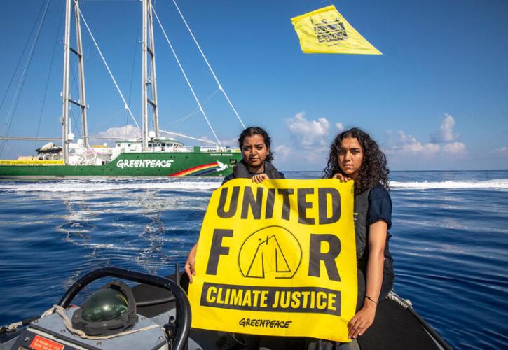 Greenpeace: Ένα ασφαλές και δίκαιο μέλλον για όλους μπορεί να έρθει μέσα από την COP27