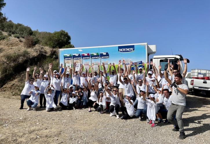 FrieslandCampina Hellas: Αναδάσωση σε τρεις περιοχές, έργα αναβάθμισης σχολικών μονάδων στη Βόρεια Εύβοια