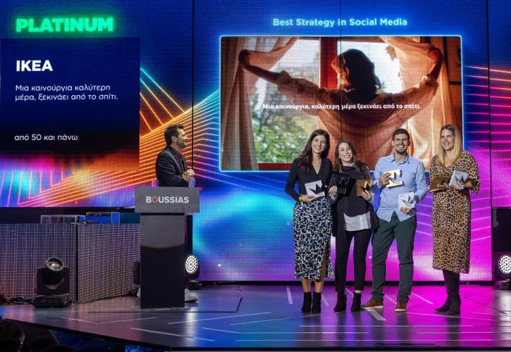 Η ΙΚΕΑ διακρίθηκε ξανά στα Social Media Awards 2022