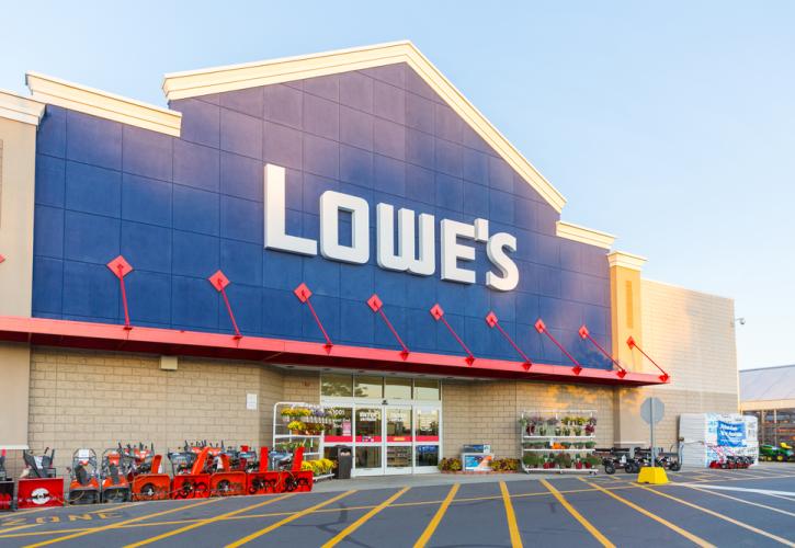 ΗΠΑ: Πάνω από τις εκτιμήσεις τα έσοδα της Lowe's για το γ' τρίμηνο