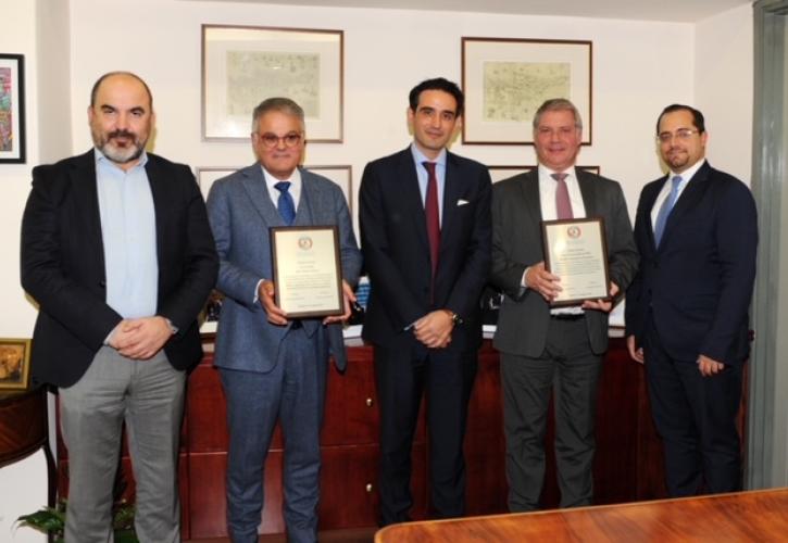 Η AHEPA, Βρυξελλών, τιμά πρώην και νυν στελέχη της Κυπριακής Δημόσιας Διοίκησης και της Εκκλησίας της Κύπρου