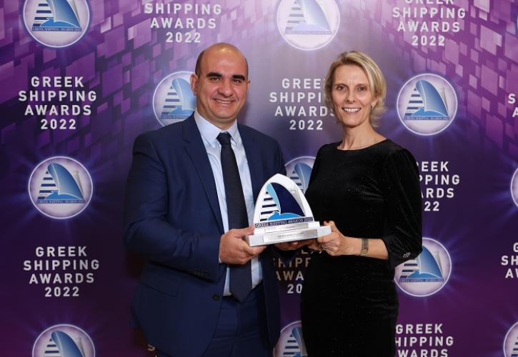 Με το Βραβείο Βιωσιμότητας τιμήθηκε ο Αθανάσιος Πολυχρονόπουλος στα Lloyd’s List - Greek Shipping Awards 2022