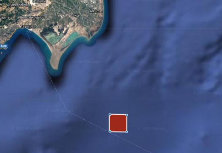 Η Τουρκία βγάζει στην Ανατολική Μεσόγειο το γεωτρύπανο «Αμπντουλχαμίτ Χαν» με νέα NAVTEX