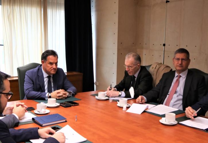 Συνάντηση Γεωργιάδη με το προεδρείο της ΕΕΤ για το Νόμο περί phising