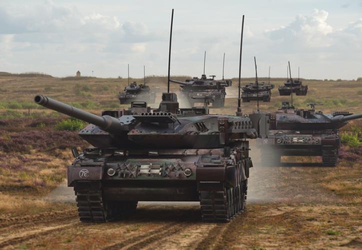 Γερμανία: Τέλη Μαρτίου, αρχές Απριλίου θα παραδοθούν τα άρματα μάχης Leopard 2 στην Ουκρανία