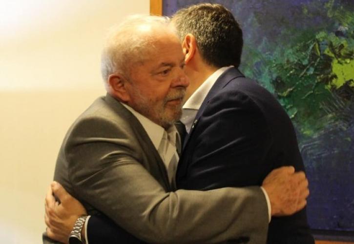 Τσίπρας: Ο πρόεδρος Λούλα είναι ένας σπουδαίος φίλος της Ελλάδας