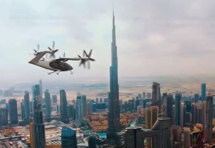 Το Ντουμπάι σχεδιάζει να βάλει ιπτάμενα ταξί στους ουρανούς του έως το 2026