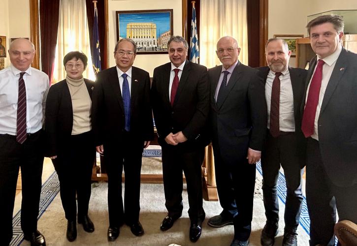Επίσκεψη του Πρέσβη της Κίνας στο ΕΒΕΠ