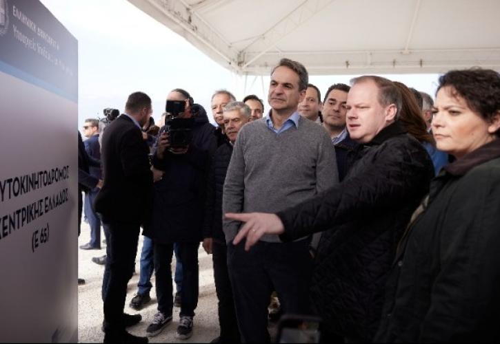 Μητσοτάκης: Είχα πει το 2019 ότι θα μετατρέψουμε τη χώρα σε ένα μεγάλο εργοτάξιο και αυτό γίνεται πράξη