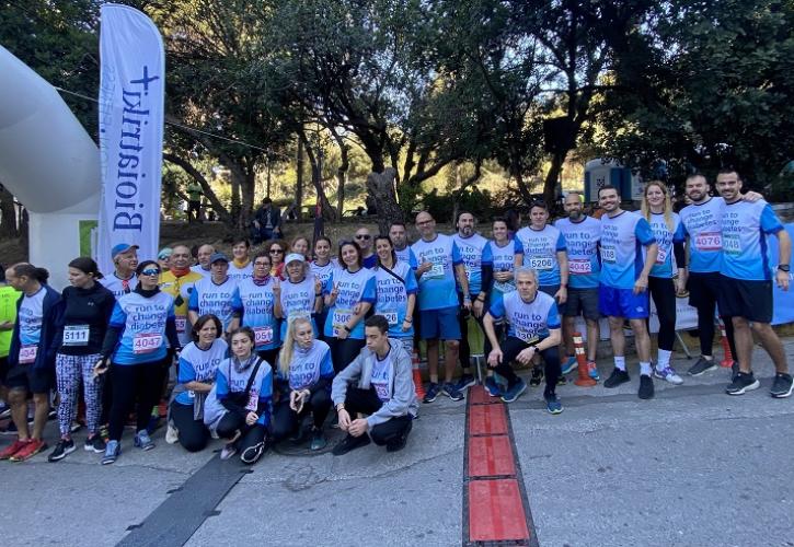 Η ομάδα «Τρέχουμε για να αλλάξουμε το Διαβήτη / Run to Change Diabetes» της Novo Nordisk Hellas συμμετείχε στο Lycabettus Run 2023