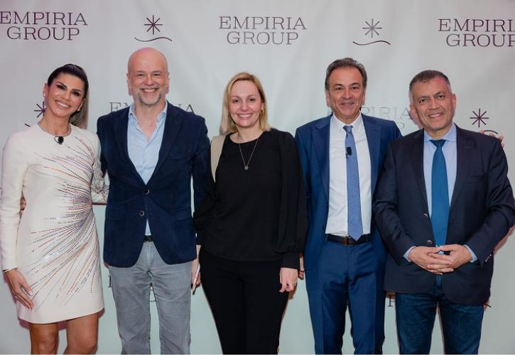 Ο Ελληνικός Τουρισμός εξελίσσεται: στην παρουσίαση του νέου ονόματος και λογοτύπου του EMPIRIA Group του Αντώνη Ηλιόπουλου και της Κάλιας Κωνσταντινίδου