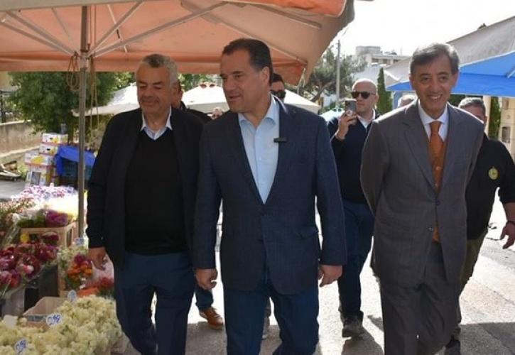 Γεωργιάδης: Ικανοποίηση για τις τιμές στη Βαρβάκειο και στη λαϊκή αγορά στο Μαρούσι