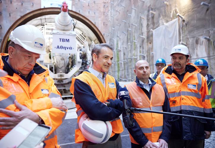 Μητσοτάκης: Στο τέλος της 10ετίας έτοιμη η Γραμμή 4 του Μετρό - Το μεγαλύτερο έργο των επόμενων ετών