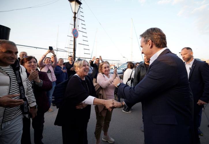 Σε Ρέθυμνο και Ηράκλειο ο Κυριάκος Μητσοτάκης