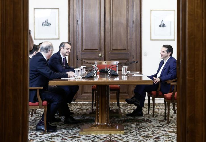 Ανδρουλάκης: Ο υπηρεσιακός ΥΠΟΙΚ να είναι πρόσωπο κοινής αποδοχής - Τι ειπώθηκε στη σύσκεψη των πολιτικών αρχηγών