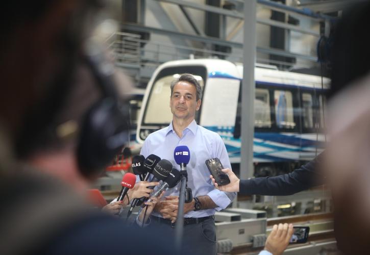 Μετρό Θεσσαλονίκης: Δοκιμαστικό δρομολόγιο με επιβάτη τον Μητσοτάκη – «Τηρήσαμε τη δέσμευσή μας»