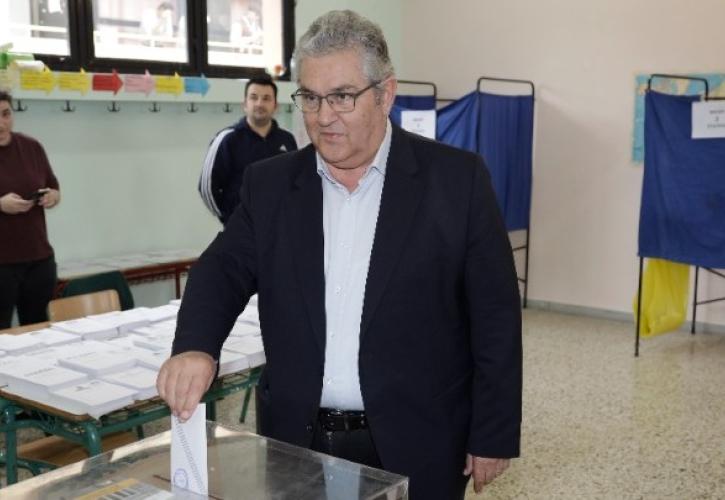 Στη Λαμία θα ψηφίσει ο Δ. Κουτσούμπας