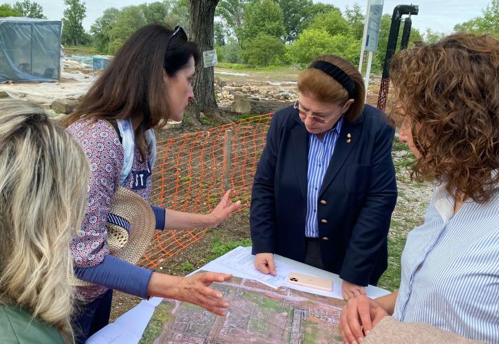 YΠΠΟ: Ολοκληρώνεται, τέλος 2023, η αναστήλωση του ανακτόρου του Φιλίππου Β΄ στις Αιγές