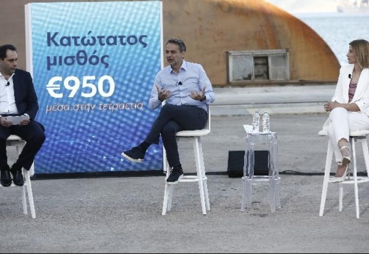 Μητσοτάκης: 150 ευρώ στους 18ρηδες – Άνοδος επιδόματος τέκνων στο δημόσιο