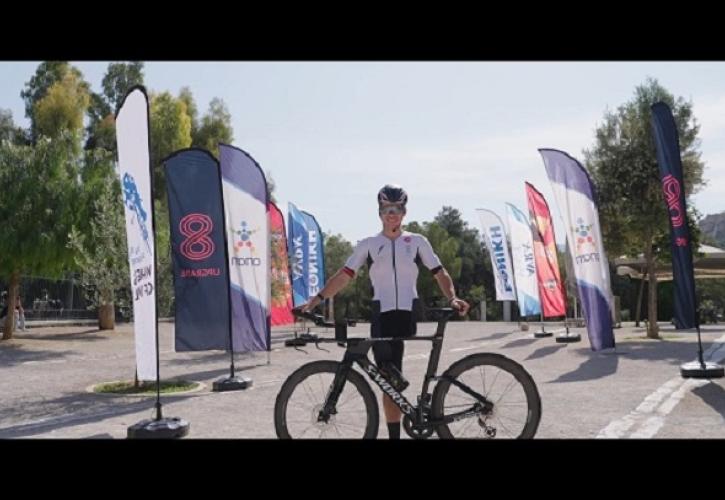 Η Εθνική Ασφαλιστική στηρίζει τη φιλανθρωπική ποδηλατική δράση “Wheels of will”