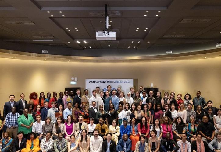 Είχαμε το τιμητικό προνόμιο να φιλοξενήσουμε τον κ. Ομπάμα και το συνέδριο του Obama Foundation στο Wyndham Grand Athens