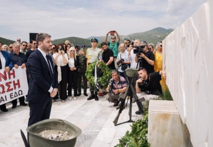 Ανδρουλάκης: Έχουμε χρέος να διεκδικήσουμε τις γερμανικές επανορθώσεις
