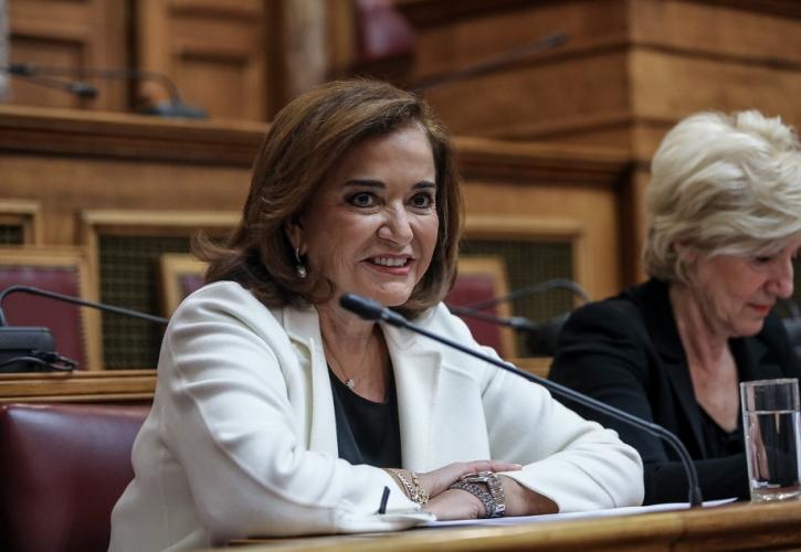 Μπακογιάννη: Λάθος να κάνουμε ανασχηματισμό για να δοθεί πολιτικό μήνυμα