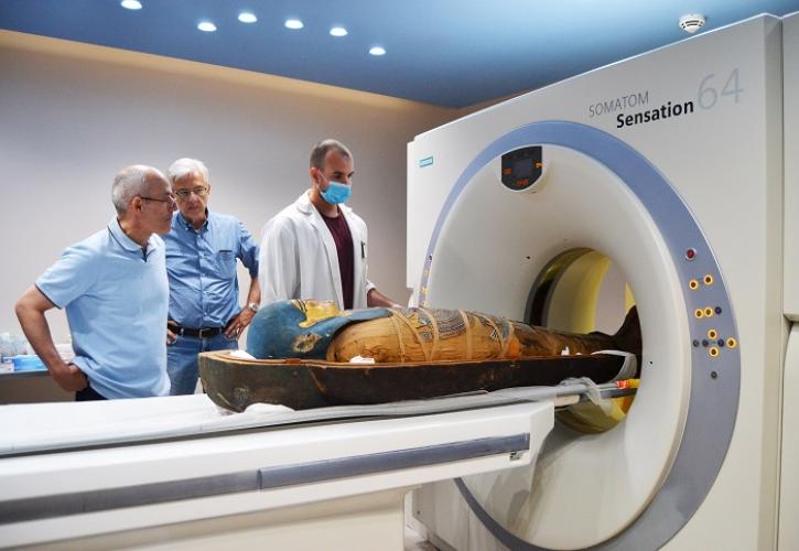 Στον Όμιλο Ιατρικού Αθηνών η δεύτερη φάση του ερευνητικού προγράμματος Τρισδιάστατης Απεικονιστικής Εξέτασης μουμιών