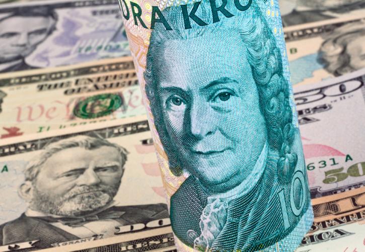 Σουηδία: Σε ιστορικό χαμηλό «διολίσθησε» η κορόνα, μετά την αύξηση των επιτοκίων