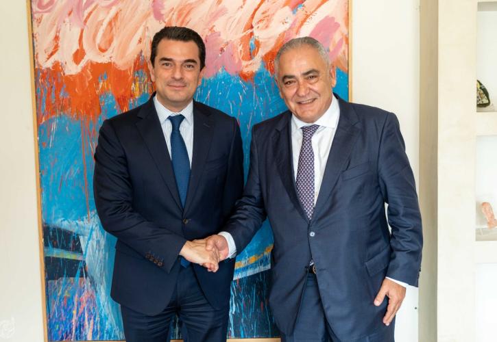 Ρύθμιση οφειλών, ακρίβεια και χρηματοδοτικά εργαλεία στη συνάντηση Κ. Σκρέκα με εκπροσώπους των ΜμΕ