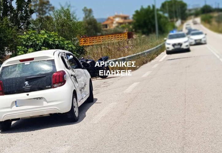 Αργολίδα: Ένας άνδρας νεκρός και τρεις τραυματίες σε τροχαίο