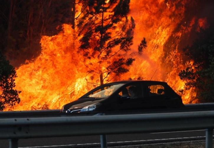 Πυρκαγιά μαίνεται στη νότια Πορτογαλία - Απομακρύνθηκαν 1.400 κάτοικοι