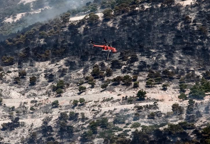 Στην Πάρνηθα ο Κυριάκος Μητσοτάκης