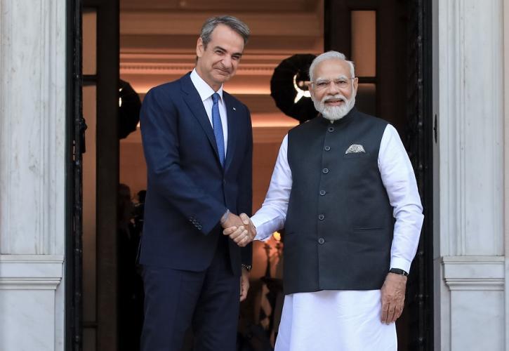 Κοινή Δήλωση για την αναβάθμιση της σχέσης Ελλάδας-Ινδίας σε «Στρατηγική»