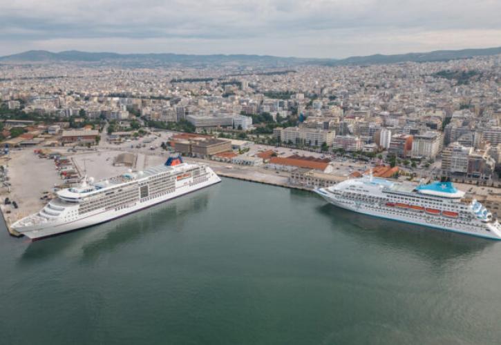 Δύο κρουαζιερόπλοια με πάνω από 3.000 επιβάτες στη Θεσσαλονίκη