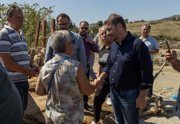 Ανδρουλάκης: Να απολογηθούν ο κ. Μητσοτάκης και ο κ. Αγοραστός, γιατί δεν υλοποιήθηκαν συγκεκριμένα αντιπλημμυρικά έργα