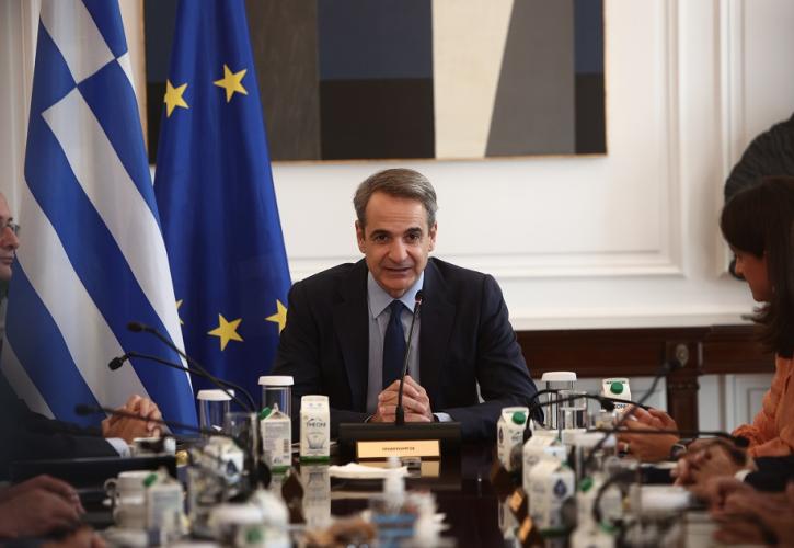 Μητσοτάκης: Οριζόντια προτεραιότητα η Πολιτική Προστασία και η προσαρμογή στην κλιματική κρίση