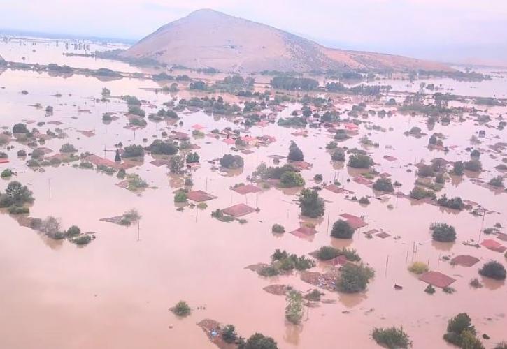 Ο Κυριάκος στα πλημμυρισμένα χωριά, Σοκ από την καταστροφή-εκκλήσεις για βοήθεια και παροχή νερού