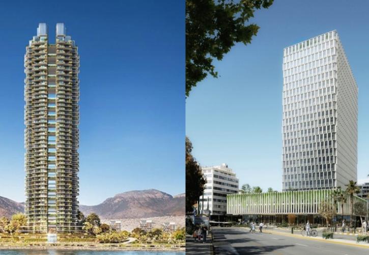 Riviera Tower – Piraeus Tower: Οι δύο «πράσινοι» και ψηφιακοί ουρανοξύστες που αλλάζουν το εγχώριο real estate