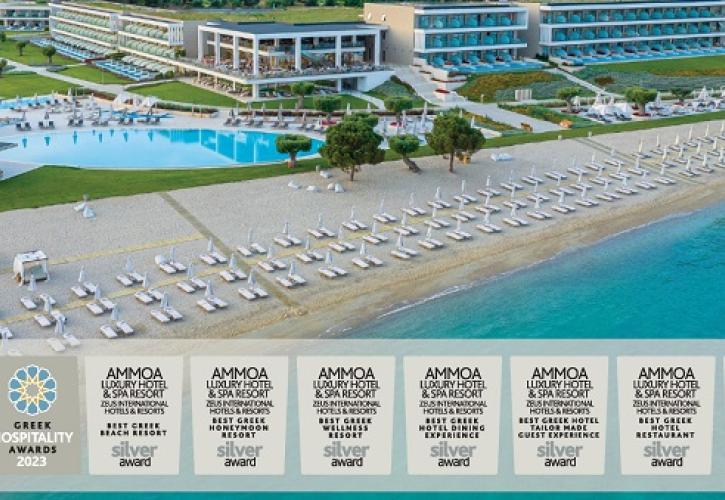 Η Zeus International: Κατακτά την κορυφή στην απονομή των Greek Hospitality Awards 2023 με 37 βραβεία