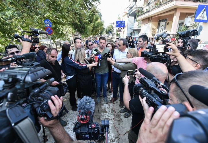 Κασσελάκης από Βόλο: Κάνω έκκληση για βοήθεια από την πολιτεία