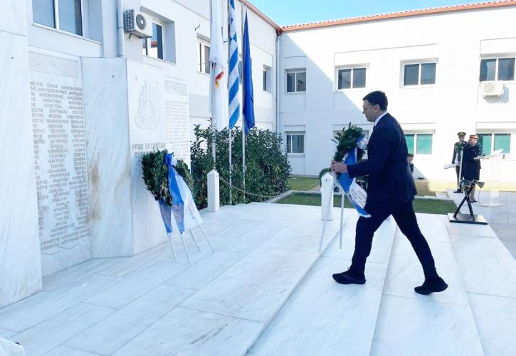 Κικίλιας: Τιμάμε τους πυροσβέστες που με αυταπάρνηση προστατεύουν τους συνανθρώπους μας