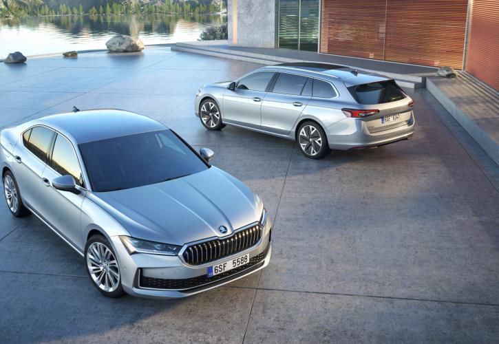 To νέο Skoda Superb συνδυάζει άνεση, πολυτέλεια και υβριδική τεχνολογία
