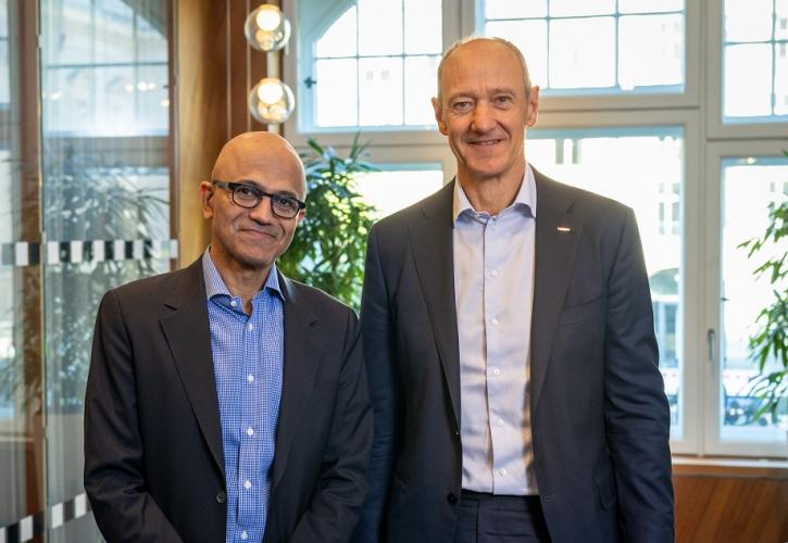 Συνεργασία Siemens - Microsoft για την υιοθέτηση της τεχνητής νοημοσύνης στη Βιομηχανία