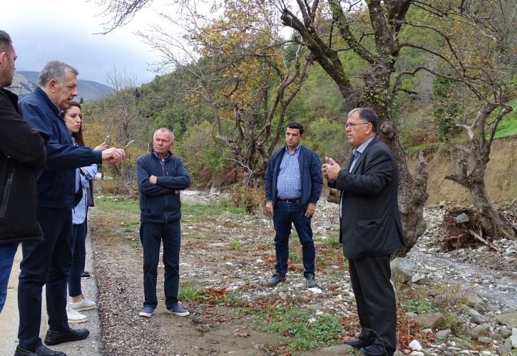 Ταχιάος: Περιοδεία του υφυπ. Υποδομών στην Θεσσαλία