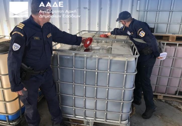 ΑΑΔΕ: Οριστικό λουκέτο σε πρατήριο καυσίμων - Βρέθηκε με παράνομες δεξαμενές πετρελαίου ναυτιλίας
